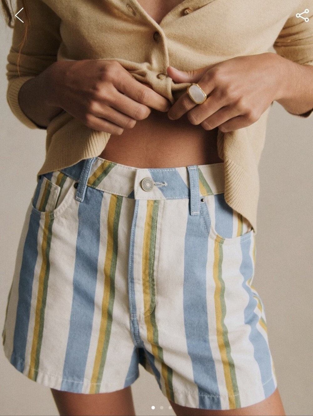NWT Sézane Le City Shorts